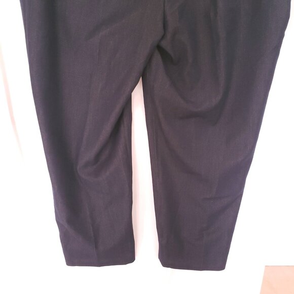 Peter Nygard Navy Blue Straight Formal Pants Plus Size 14 - Picture 14 of 15
